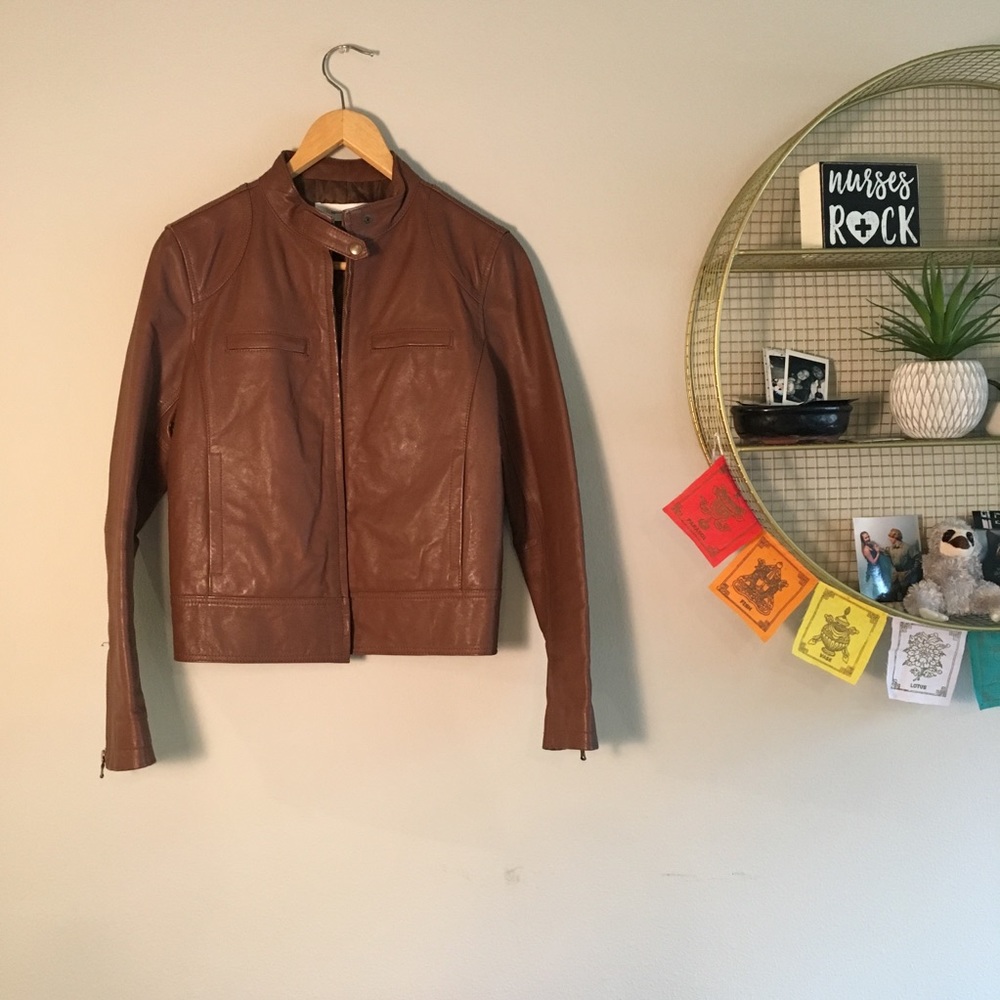 genuine pig skin jacket